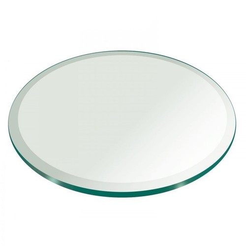 Clear inch thick round - inch,